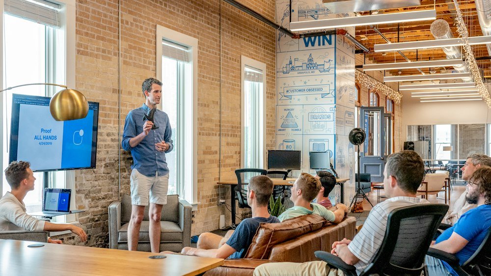 Founders discussing strategy